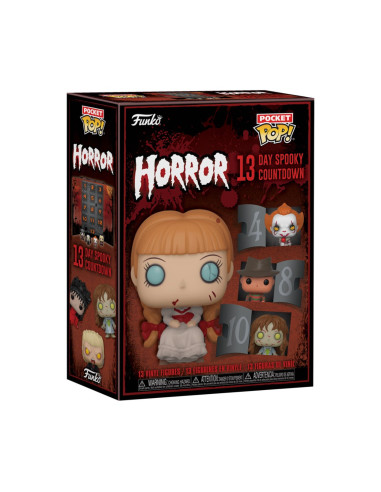 Calendario de adviento funko spooky countdown halloween 2023 13 dias calendario