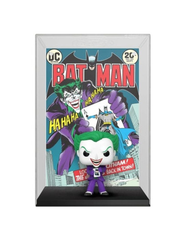 Funko pop dc comic portada comic back in town joker 65349