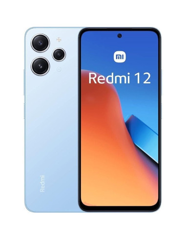 Móvil xiaomi redmi 12 128gb 4gb azul cielo