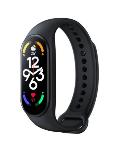 Pulsera smartband xiaomi mi band 7 - amoled - 1.62pulgadas - bluetooth 5.2 - negro