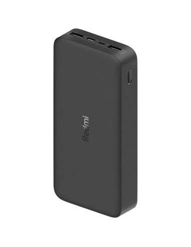 Powerbank 20000mah xiaomi redmi power bank fast charge - negro