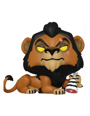 Funko pop disney el rey leon scar con trozo de carne