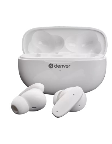 Auricular bluetooth denver twe - 49enc - blanco