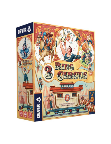 Juego de mesa devir 3 ring circus