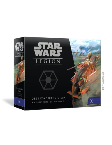 Juego de mesa star wars legion : deslizadores stap pegi 14