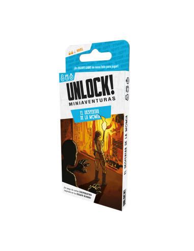 Juego de mesa unlock! miniaventuras el despertar de la momia edad recomendada 10 años