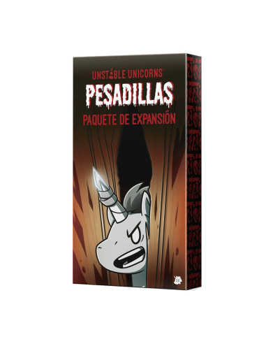 Juego de mesa unstable unicorns pesadillas expansion edad recomendada 6 años