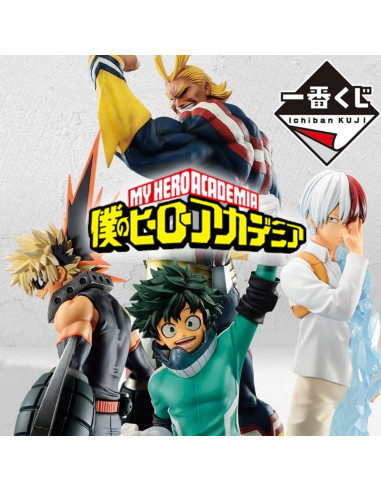 Ichiban kuji banpresto my hero academia begin the hero lote 80 articulos 80 cupones sorpresa