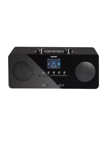 Radio denver mir - 260black - radio fm - cd - aux - bluetooth - wifi - 20w