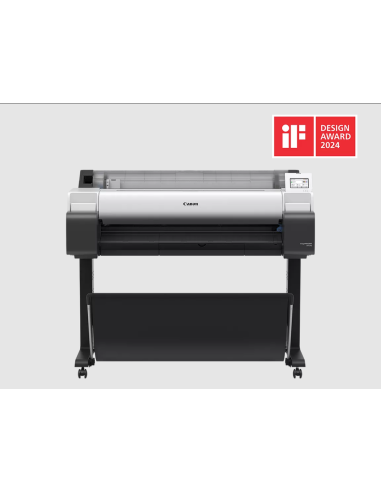 Plotter canon tm - 340 imageprograf a0 36pulgadas -  2400ppp -  usb -  red -  wifi -  diseño cad -  tinta 5 colores -  tactil 