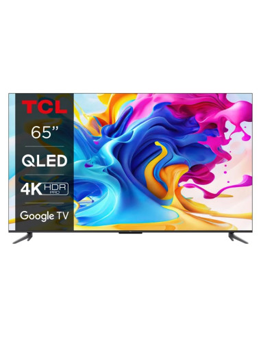 Tv tcl 65pulgadas qled 4k uhd 65c649 google tv