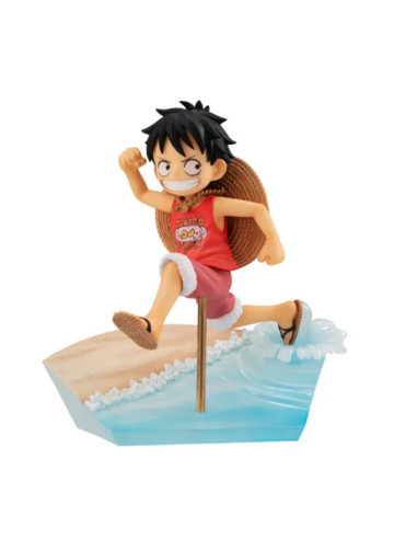 Figura megahouse one piece gem luffy run run run