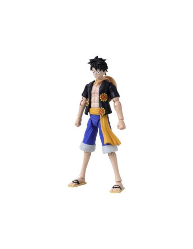 Figura bandai one piece anime heroes luffy dressrosa