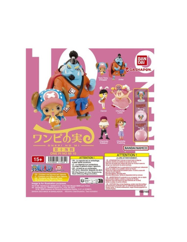 Set gashapon figuras bandai lote 20 articulos one piece no mi 10