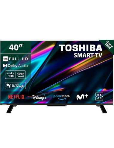 Tv toshiba 40pulgadas led fhd -  40lv2e63dg -  smart tv