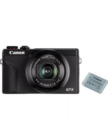 Camara digital canon powershot g7 x mark iii bk battery kit 20.1mpx negro