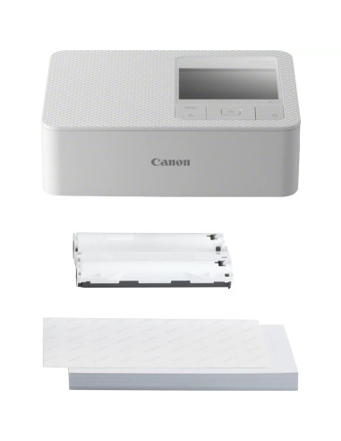 Impresora fotografica canon selphy cp1500 wh print kit