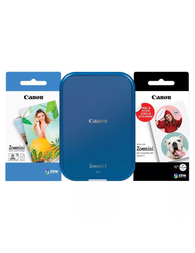 Impresora fotografica canon zoemini printer 2 nvs acc. kit