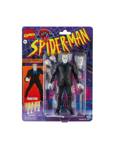 Figura hasbro marvel comics spider - man tombstone