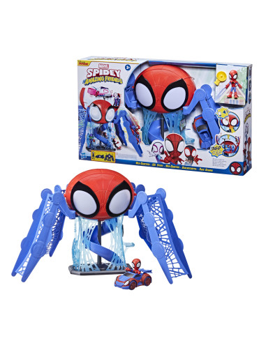 Juego hasbro spidey and his amazing friends aracnocuartel