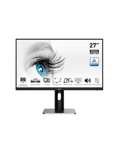 Monitor led 27pulgadas msi pro mp273qp negro