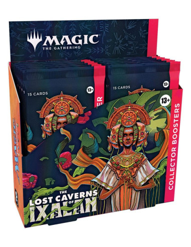 Juego de cartas magic the gathering las cavernas perdidas de ixalan sobres de coleccionista 12 sobres inglés