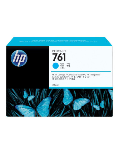 Cartucho tinta hp761 cian 400ml