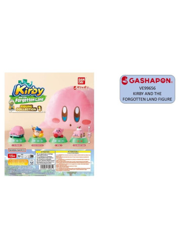 Set gashapon figuras bandai lote 30 articulos kirby and the forgotten land