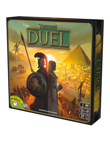 Juego de mesa asmodee 7 wonders: duel pegi 10