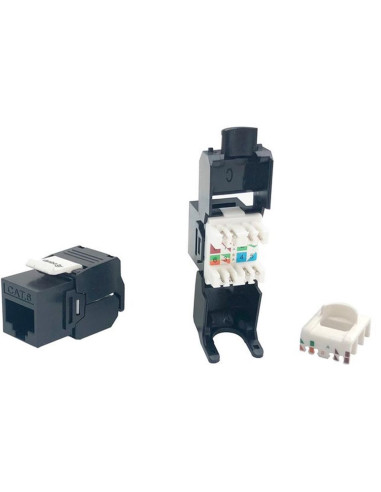 Conector cat.6 conceptronic unshielded keystone 8 unidades