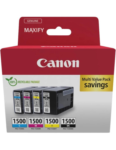 Multipack canon pgi - 1500 b - c - m - y