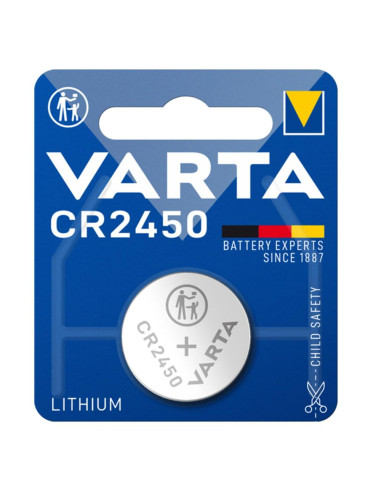 Blister pilas varta litio boton 3v cr2450