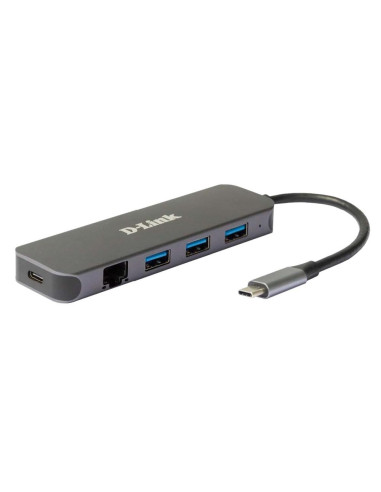 Hub d - link dub - 2334 usb tipo c 5 en 1