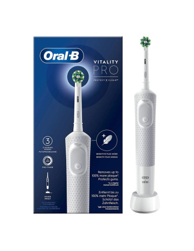 Cepillo dental electrico braun oral b vitality pro white