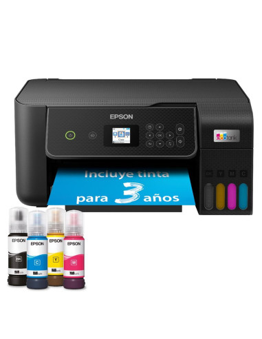 Multifuncion epson inyeccion color ecotank et - 2870 a4 -  33ppm -  usb -  wifi -  wifi direct