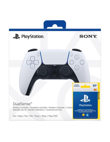 Mando ps5 dualsense blanco + psn 20 eur