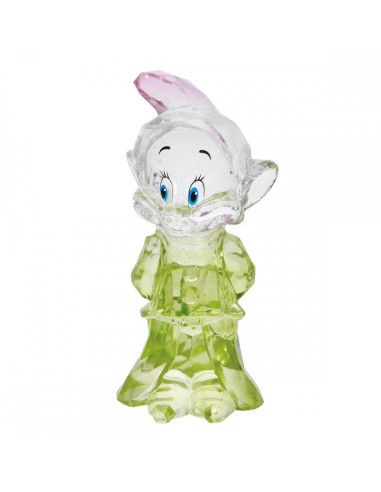 Figura enesco disney cristal blancanieves enanito dopey tontín