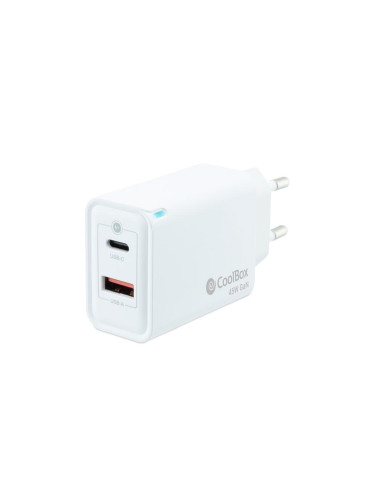 Cargador usb de pared coolbox 45w usb tipo a - usb tipo c