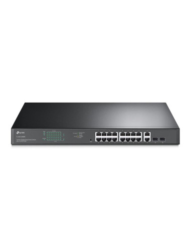 Switch tp - link tl - sg1218mpe 16 puertos poe 192w +2 sfp