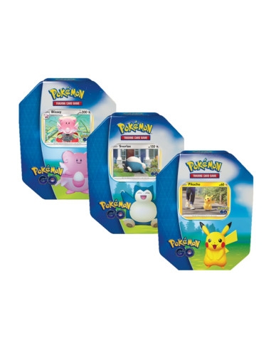 Juego de cartas pokemon tcg go v gift tin aleatorio inglés