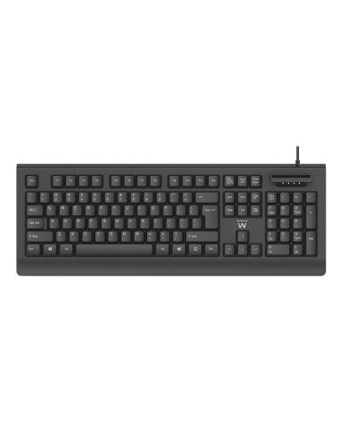 Teclado ewent ew3286 usb + lector dni