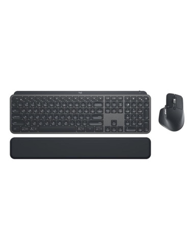 Teclado + raton logitech mx keys combo for business bluetooth logi bolt bateria recargable