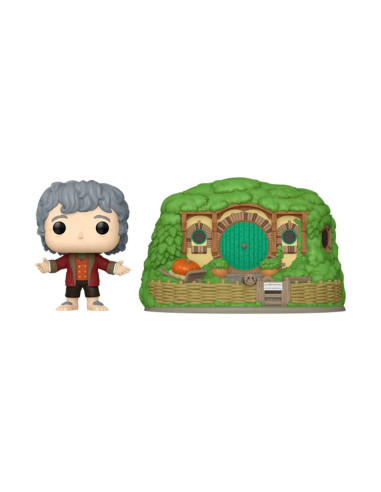 Funko pop town el señor de los anillos bilbo bolson con bolson cerrado 80835