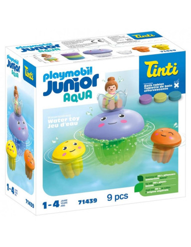 Playmobil junior tinti: familia de medusas de colores