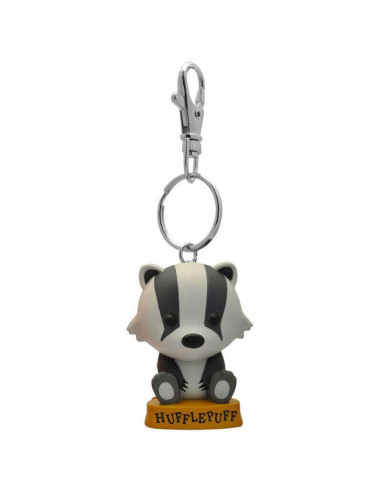 Llavero plastoy harry potter mascota casa hufflepuff chibi pvc