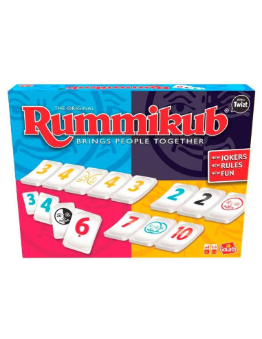 Juego de mesa goliath rummikub twist