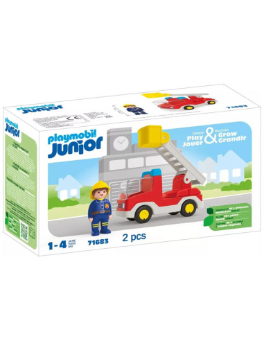 Playmobil junior camion de bombero