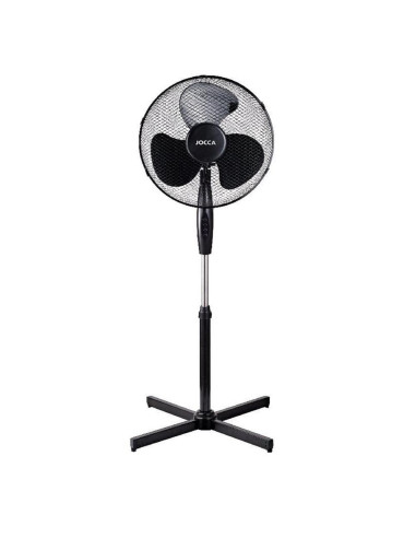 Ventilador de pie jocca 40cm 40w negro