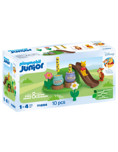 Playmobil junior: disney winnie the pooh & tigger jardín de abejas