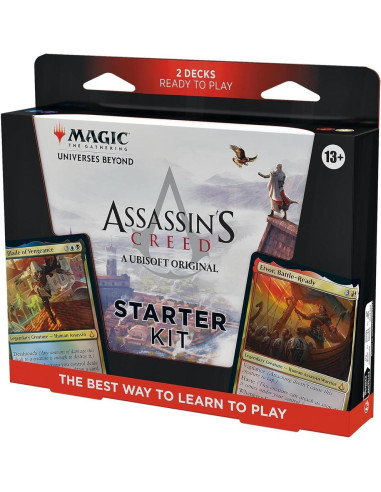 Juego de cartas magic the gathering ssassin's creed starter kit español